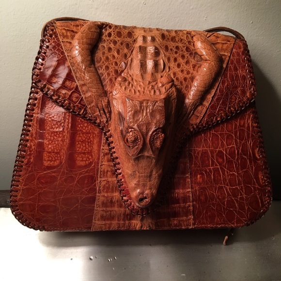 real alligator purse
